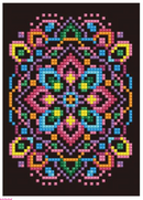 Diamond Dotz Diamond Art 5x7 Blackstar Greeting Card Kit {W75}