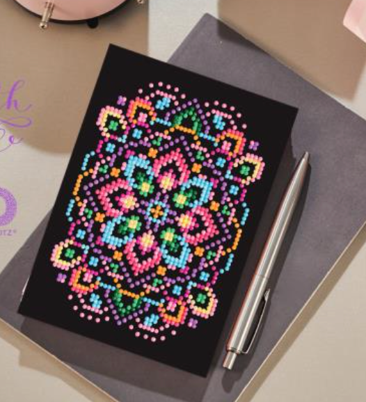 Diamond Dotz Diamond Art 5x7 Blackstar Greeting Card Kit {W75}