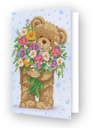 Diamond Dotz Diamond Art 5x7 Bunch of Love Greeting Card Kit {W77}