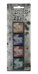 Tim Holtz Distress Mini Ink Pads Kit 12 {W152}