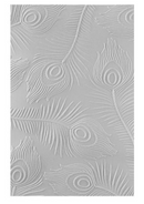 Spellbinders Feather Flourish 3D Embossing Folder {W31}