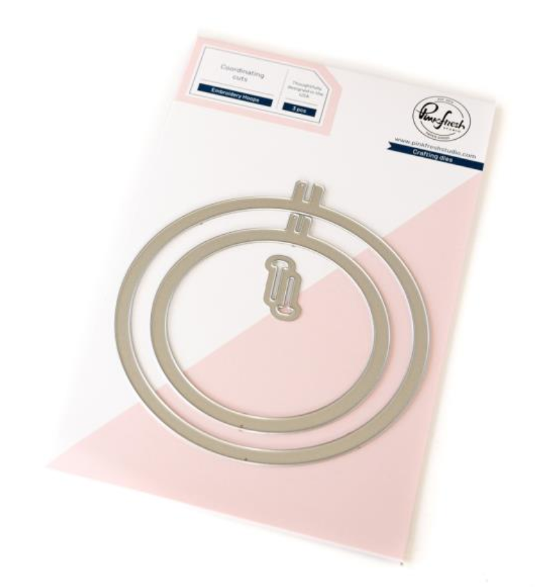 Pinkfresh Studio Embroidery Hoops Die Set {W146}