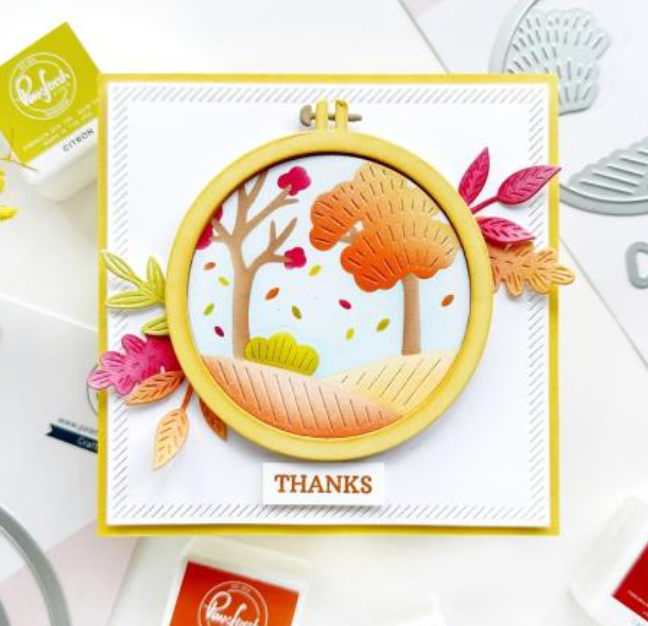 Pinkfresh Studio Embroidery Hoops Die Set {W146}