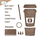 Elizabeth Craft Designs Take Away Cup Metal Die Set {W39}