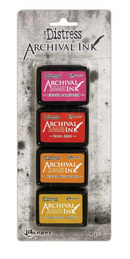 Tim Holtz Mini Distress Archival Ink Pads Kit 1 {X159}