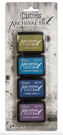 Tim Holtz Mini Distress Archival Ink Pads Kit 2 {X160}