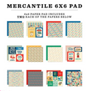 Carta Bella 6x6 Mercantile Paper Pad