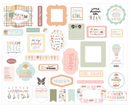 Carta Bella That's My Girl Icons Ephemera {D161}