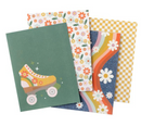 American Crafts Jen Hadfield Groovy Darlin A2 Cards & Envelopes {B705}