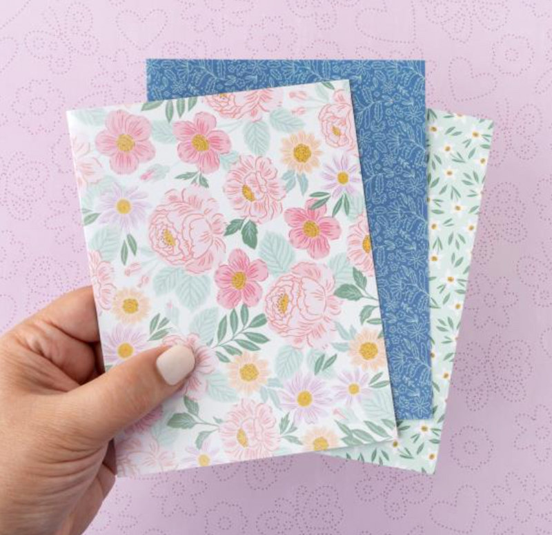 American Crafts Bea Valint Sketchbook A2 Cards & Envelopes {B723}