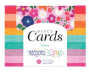 American Crafts Shimelle Reasons To Smile A2 Cards & Envelopes {B727}