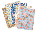 American Crafts Jen Hadfield Flower Child A2 Cards & Envelopes {B04}