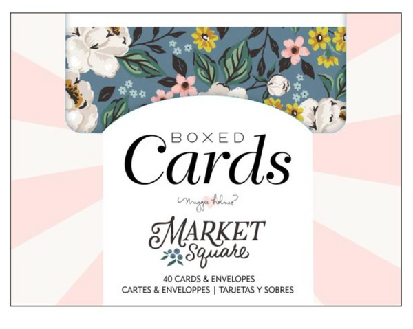 American Crafts Maggie Holmes Market Square A2 Cards & Envelopes {B01}