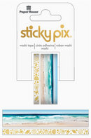 Paper House Productions Sticky Pix Beach Panorama Washi Tape