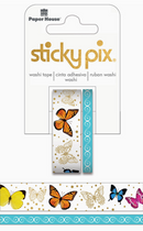 Paper House Productions Sticky Pix Butterflies Washi Tape