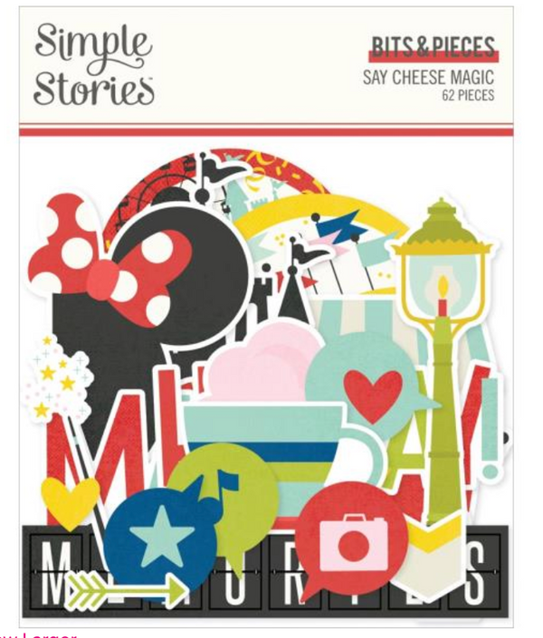 Simple Stories Say Cheese Magic Bits & Pieces {D150}