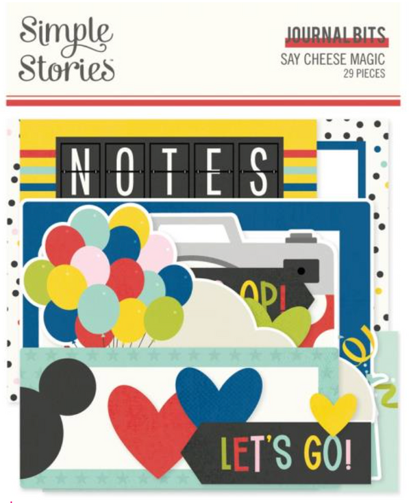 Simple Stories Say Cheese Magic Journal Bits & Pieces {D162}