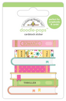 Doodlebug Design Hello Again Book Club Doodle Pop 3D Stickers {G72}