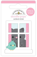 Doodlebug Design Hello Friend Doodle Pop 3D Stickers