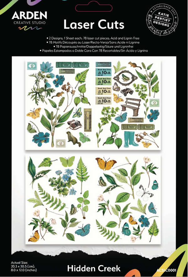 Arden Creative Studio Hidden Creek Laser Cuts {B415}