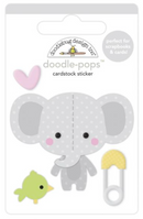 Doodlebug Design Bundle of Joy Elli-Fun Doodle Pop 3D Stickers