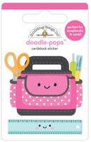 Doodlebug Design Craft Caddy Doodle Pop 3D Stickers