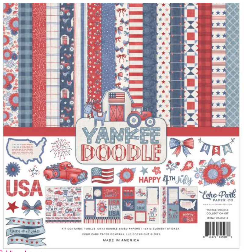 Echo Park 12x12 Yankee Doodle Collection Kit {B320}