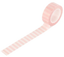 Carta Bella Charming Pink Stripes Washi Tape