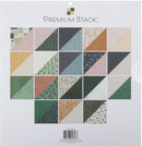 DCWV 12x12 Emerald Flora Cardstock Stack {B706}
