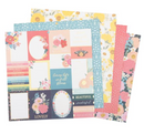 DCWV 12x12 Flower Nook Cardstock Stack {B703}