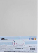 Dress My Craft A4 Acetate Sheets