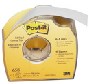Post-It 1" White Labeling & Cover Up Tape {W18}