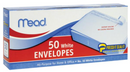 Mead White No. 10 Boxed Peel & Stick Envelopes {C612}
