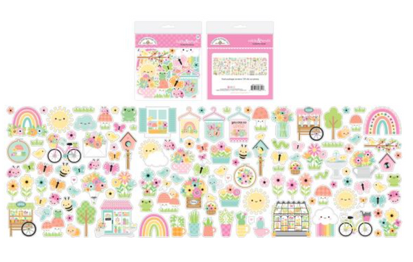 Doodlebug Design Butterfly Kisses Odds & Ends Ephemera {D177}