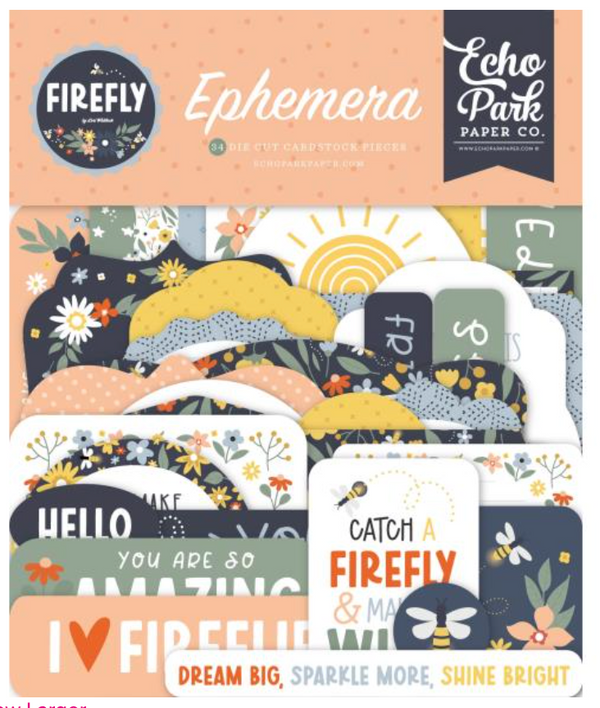 Echo Park Firefly Icons Ephemera {D146}