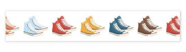 Echo Park Summer Sneaker Washi Tape {G110}