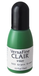 Tsukineko Versafine Grass Green Ink Refill (E108)