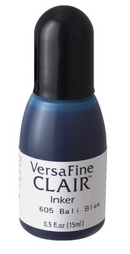 Tsukineko Versafine Bali Blue Ink Refill (E113)