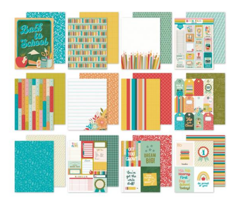 Simple Stories 6x8 Book Fair Paper Pad {B15}