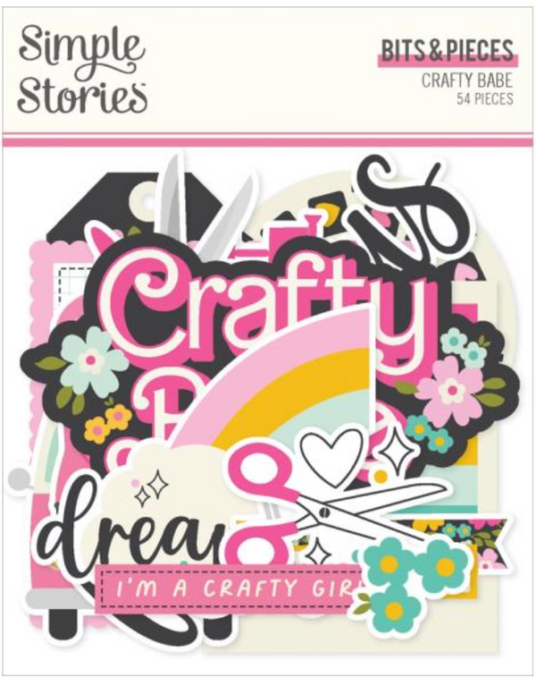 Simple Stories Crafty Babe Bits & Pieces {D151}