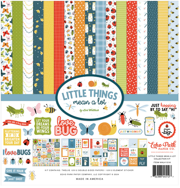 Echo Park 12x12 The Little Things Mean A Lot Collection Kit