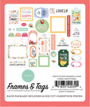 Carta Bella Fruit Stand Frames & Tags
