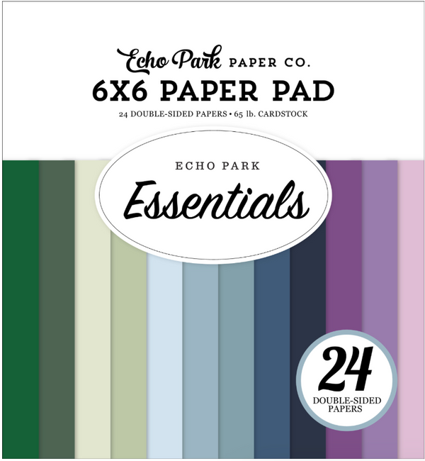 Echo Park 6x6 Cool Essentials Paper Pad