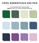 Echo Park 6x6 Cool Essentials Paper Pad {B613}