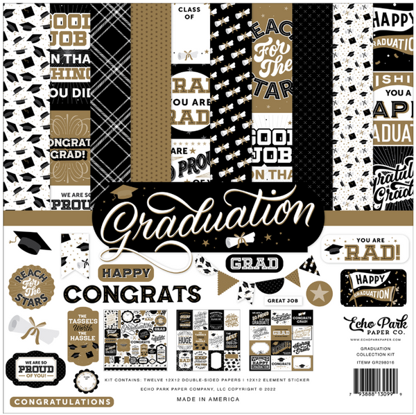 Echo Park 12x12 Graduation Collection Kit