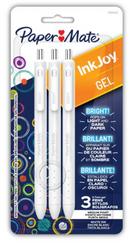 Paper Mate 0.7mm White Ink Joy Gel Pens