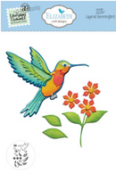 Elizabeth Craft Designs Layered Hummingbird Metal Die Set {W40}