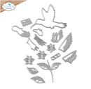 Elizabeth Craft Designs Layered Hummingbird Metal Die Set {W40}