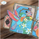 Elizabeth Craft Designs Layered Hummingbird Metal Die Set {W40}