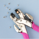 We R Memory Keepers Crop-A-Dile Pink Hole Punch and Eyelet Setter Kit {C206}